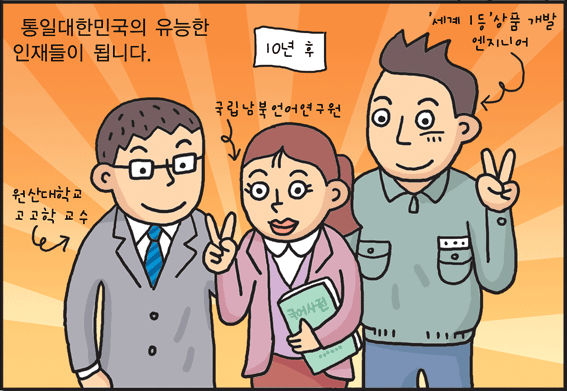 미래통일세대 교육으로 발전하는 통일한반도