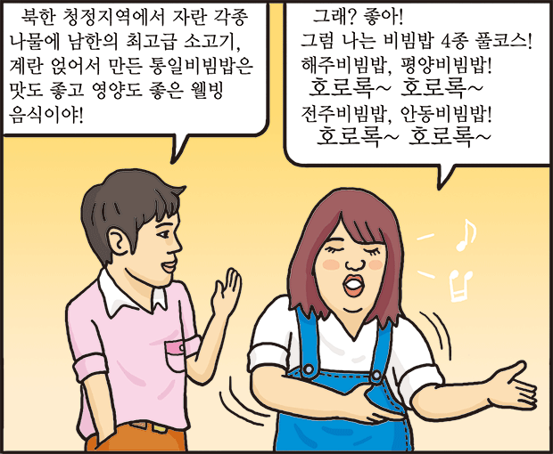 통일한반도에서 '10년째 연애 중'