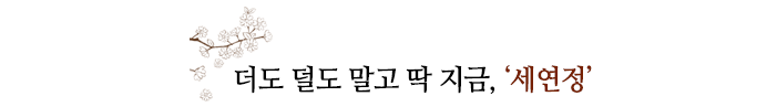 더도 덜도 말고 딱 지금, ‘세연정’